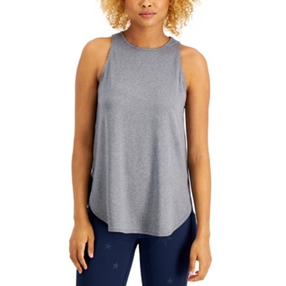 ID Ideology Women's Essentials Sweat Set, Tank Top, grey, XS - Picture 1 of 9